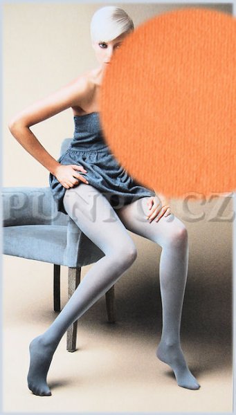 Dámské punčocháče - jasné a VÝRAZNÉ > varianta ARANCIO > 3 (38, 40, S-M, M)