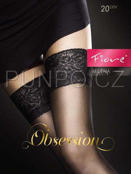Dámské punčochy samodržící s krajkou > varianta ČERNÁ > 3 (38, 40, S-M, M)