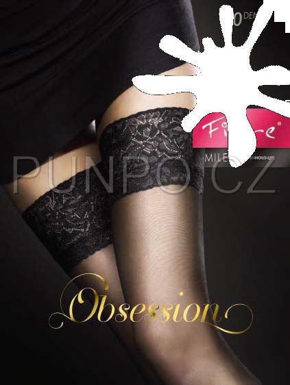 Dámské punčochy samodržící s krajkou > varianta WHITE > 4 (40, 42, 44, M-L, L)
