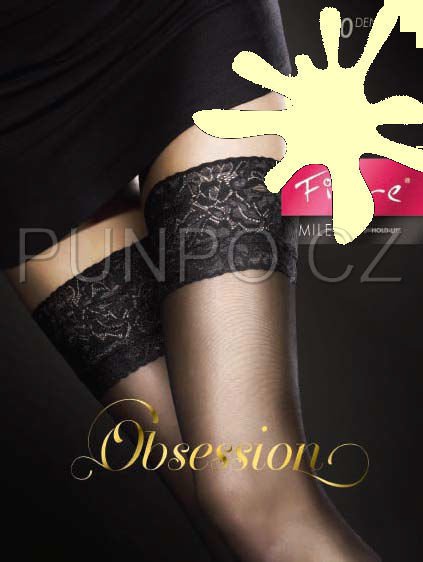 Dámské punčochy samodržící s krajkou > varianta ECRI (smetanová) > 2 (36-38, S-M)