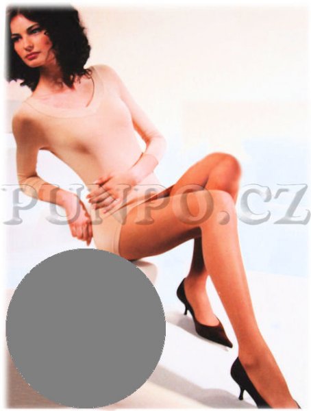 PUNČOCHÁČE dámské až 170cm > varianta Š E D Á > 3 (38, 40, S-M, M)