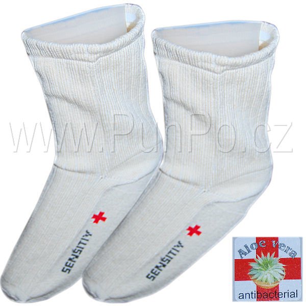Diabetické ponožky - DIA aloe vera - pružné > varianta SMETANA > 46-48