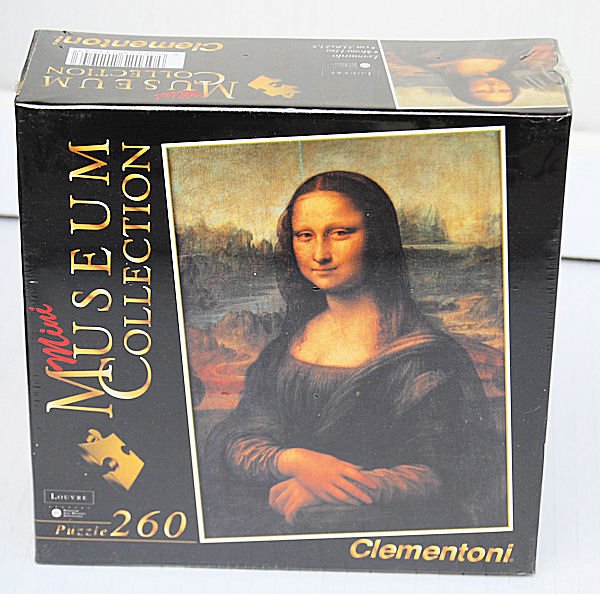 Puzzle, pacl, skládačka > varianta Louvré - Mona Lisa