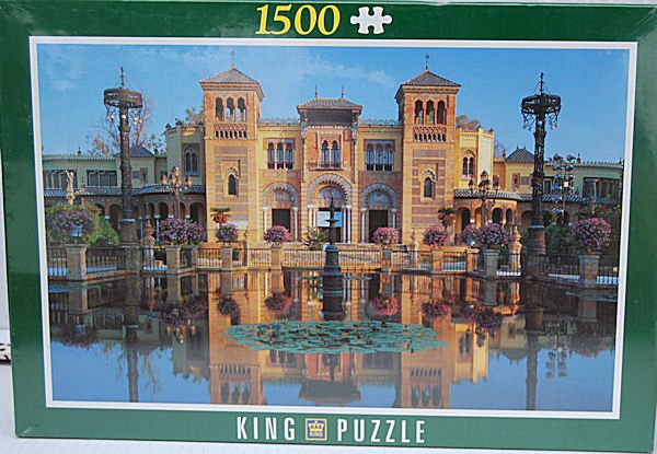 PUZZLE pucle pazl skládačka > varianta SEVILLA - SPAIN