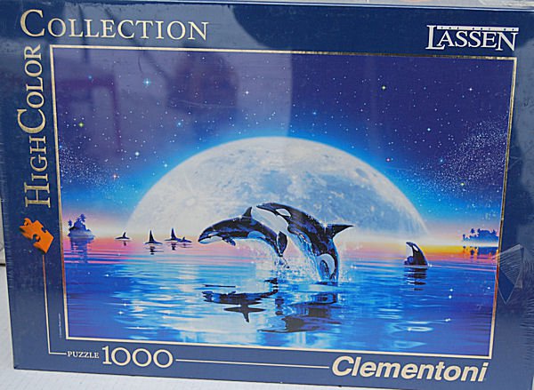 PUZZLE - edice THE ART OF LASSEN > varianta SWIM IN THE MOON