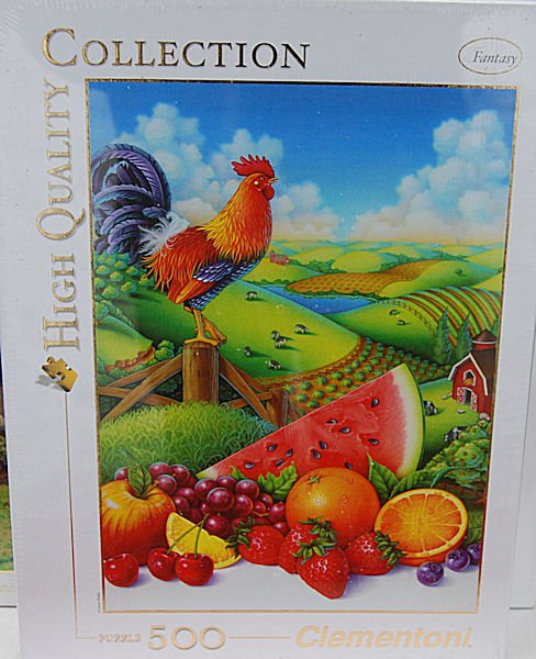 PUZZLE - edice FANTASY > varianta COUNTRYxFRUITS