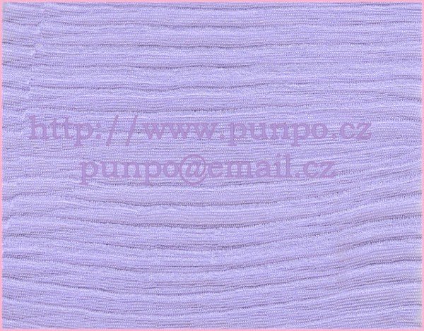 Letní vzorované punčochy - BOKOVKY - 3D efekt > varianta LILAC LIGHT > 2 (36-38,  S-M)
