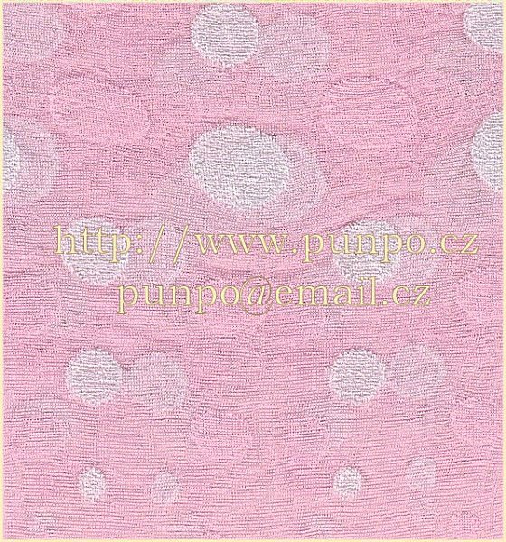 Letní vzorované punčochy - BOKOVKY - 3D efekt > varianta DUSTY ROSE > 4 (40, 42, 44, M-L, L)