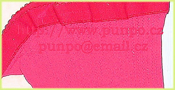 síťované zeštíhlující punčochy - BOKOVKY > varianta RASPBERRY > 2 (36-38,  S-M)