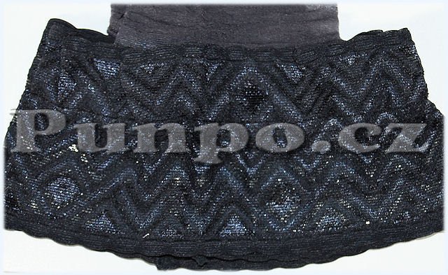 SAMODRŽÍCÍ dámské punčochy > varianta GRAPHITE > 3 (38, 40, S-M, M)