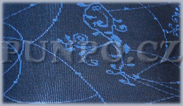 LEGÍNY  a ponožky - 2v1 > varianta ČERNÁ - vz.JEANS > 2 (36-38,  S-M)
