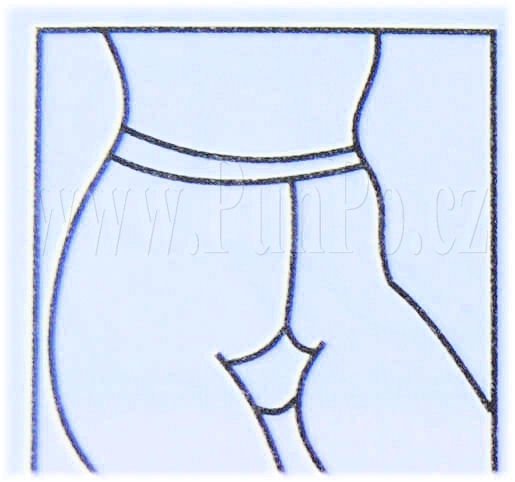 Dámské punčocháče ZEŠTÍHLUJÍCÍ > varianta NATURAL > 2 (36-38,  S-M)