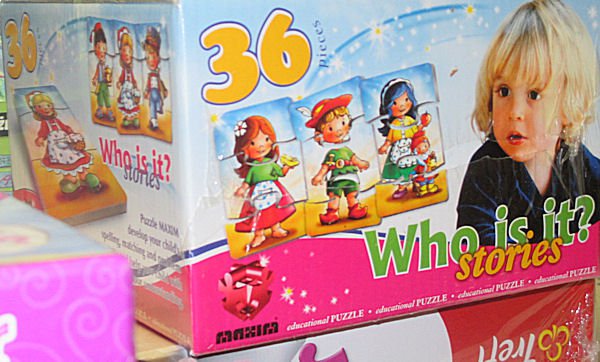 PUZZLE pucle pazl skládačka > varianta NÁRODY