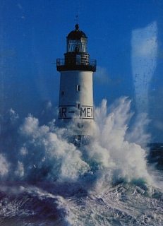 PUZZLE - edice LANDSCAPE > varianta LIGHTHOUSE IN THE STORM