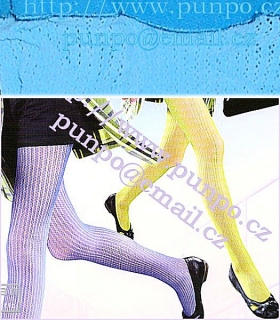 síťované zeštíhlující punčochy - BOKOVKY > varianta BLUE SKY > 3 (38, 40, S-M, M)