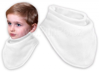 Dětský nákrčník - zimní > varianta BÍLÁ > dospělí