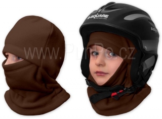 Lyžařská kukla > varianta HNĚDÁ světlá > dospělí