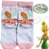 Dívčí licenční ponožky - TINKER BELL > varianta BÍLÁ růžová > 20-25