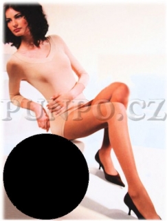 PUNČOCHÁČE dámské až 164cm > varianta Č E R N Á > 2 (36-38,  S-M)