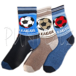 KLASICKÉ ponožky - 3 páry > varianta MODRÝ mix > 23-25