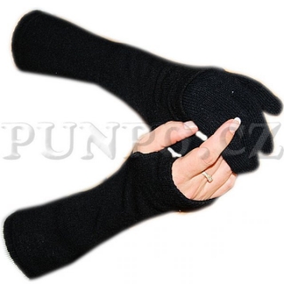 NÁVLEKY a rukavice - 2v1 > varianta ČERNÁ > dospělí