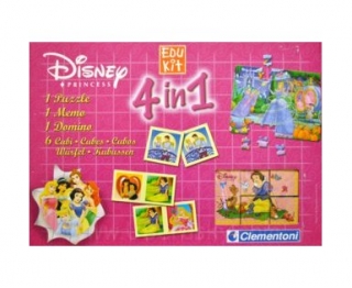 Puzzle domino kostky karty