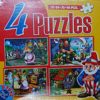 PUZZLE pucle pazl skládačka > varianta POHÁDKY