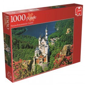 PUZZLE pucle pazl skládačka > varianta ZÁMEK NEUSCHWANSTEIN