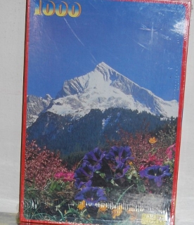 PUZZLE pucle pazl skládačka > varianta THE ALPS - GARMISCH
