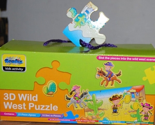 PUZZLE pucle pazl skládačka - 3D