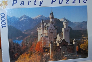 PUZZLE pucle pazl skládačka > varianta ZÁMEK