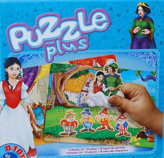 PUZZLE pucle pazl skládačka > varianta 7 TRPASLÍKŮ