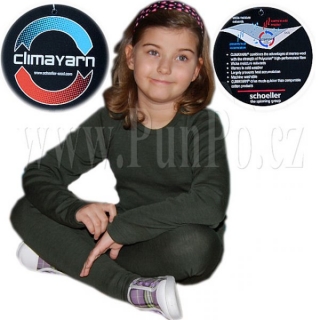 Funkční oblečení - CLYMAYARN > varianta 1X LEGÍNY (SPODKY) > 86-92