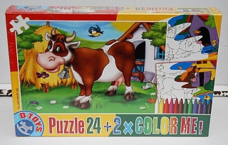 PUZZLE pucle pazl skládačka - CREATIV > varianta FARMA